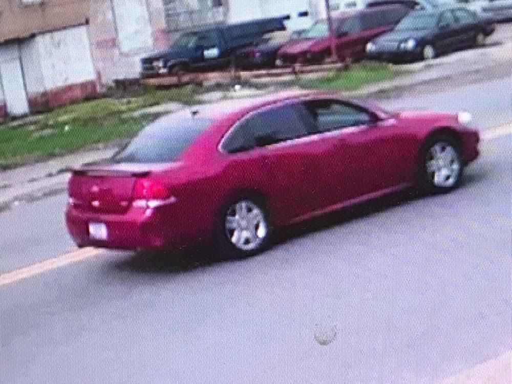 The 4-door vehicle believed to be involved in the shooting | Gary police