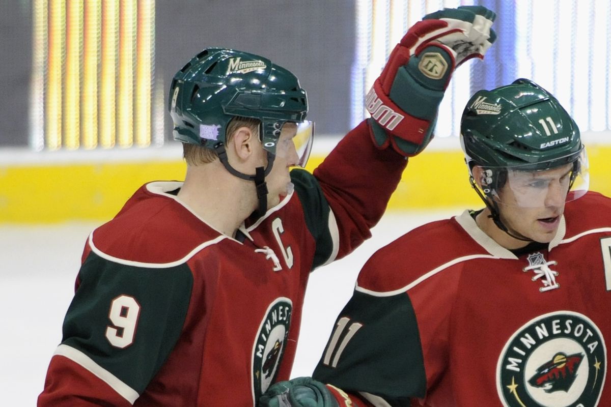 Mikko Koivu and Zach Parise are splitting up, for now. Just a little break while they go off to college.