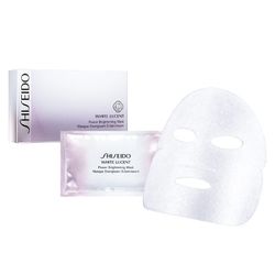 <b>Shiseido</b> WHITE LUCENT Power Brightening Mask, <a href="http://www.shiseido.com/Power-Brightening-Mask/0729238104471,en_US,pd.html&cgid=whatsnew#!sz%3D12%26start%3D12">$68</a> for six