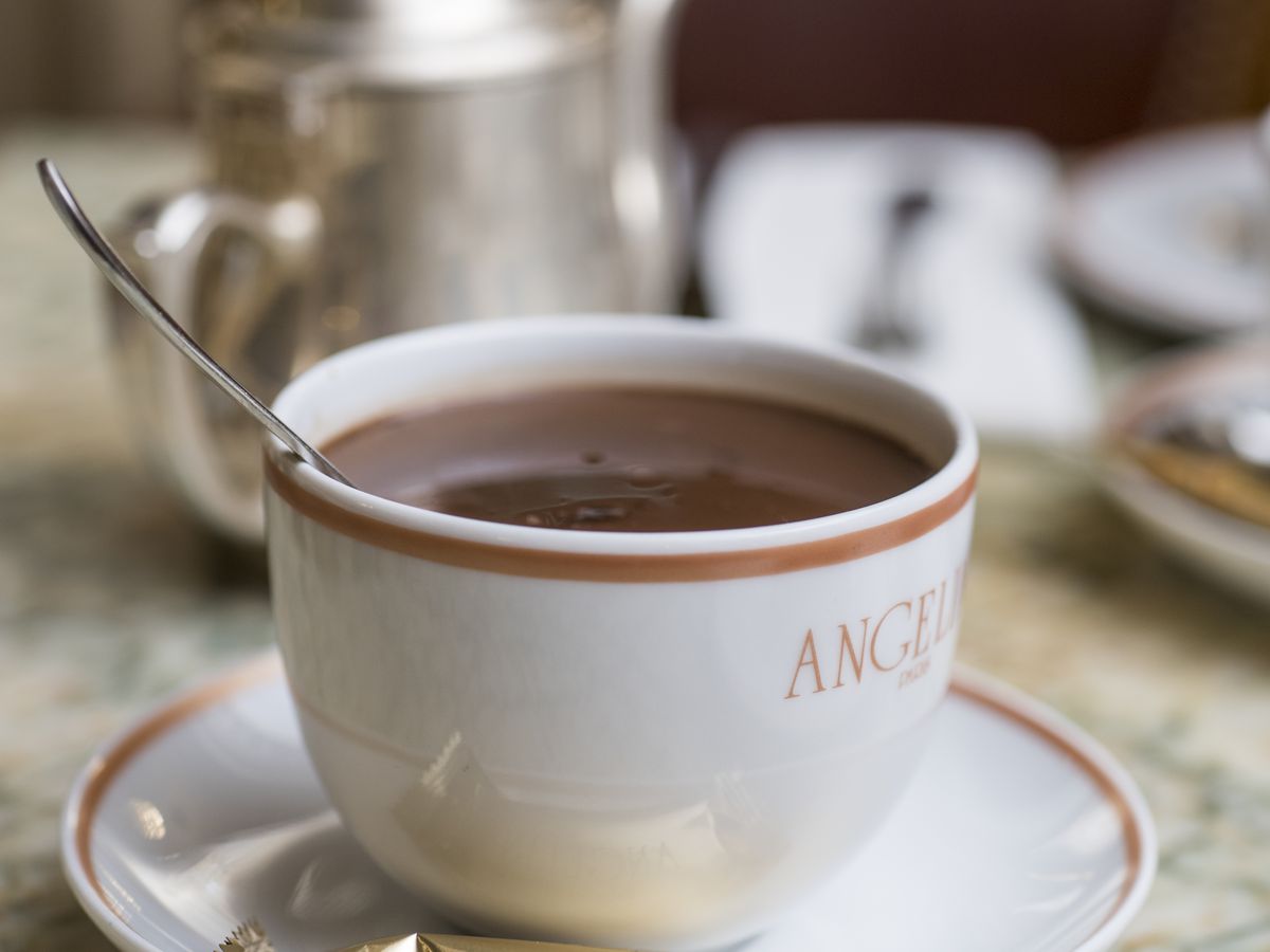 Angelina’s hot chocolate