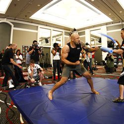 UFC 146 Workout Photos