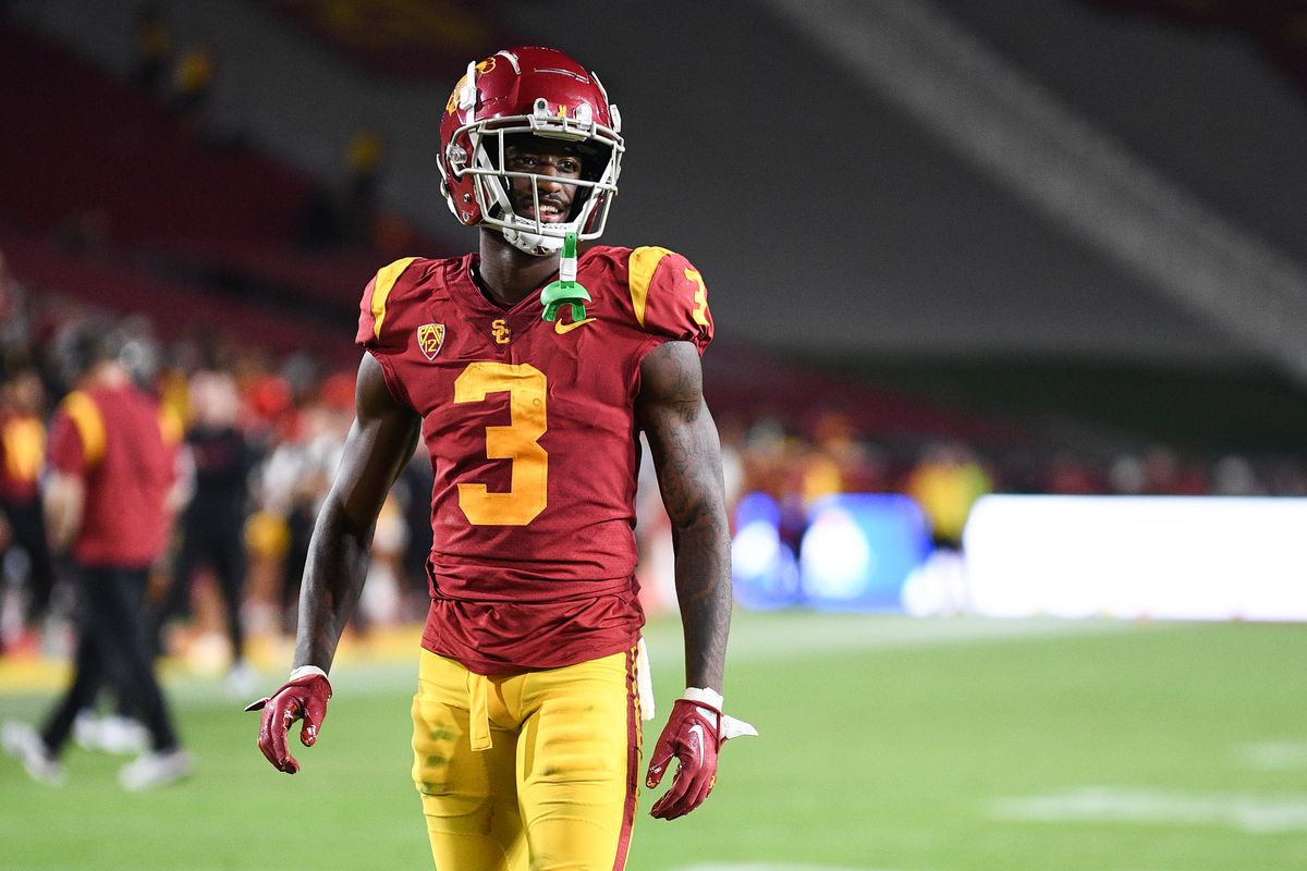 Jordan Addison injury updates: USC WR returns to sideline in crutches, out  for rest of game vs. Utah - DraftKings Nation