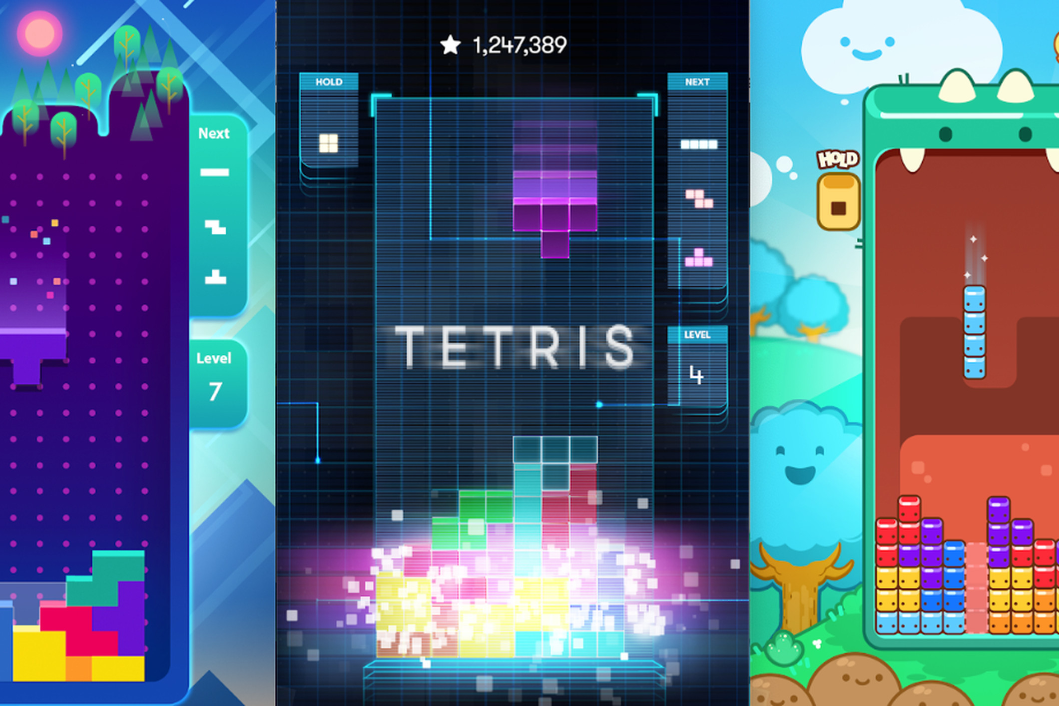 Bare-bones new free-to-play Tetris game released on Android, iOS - Polygon
