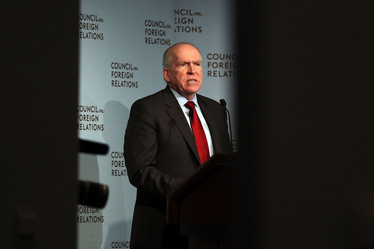 John Brennan, probably not a happy camper right now.