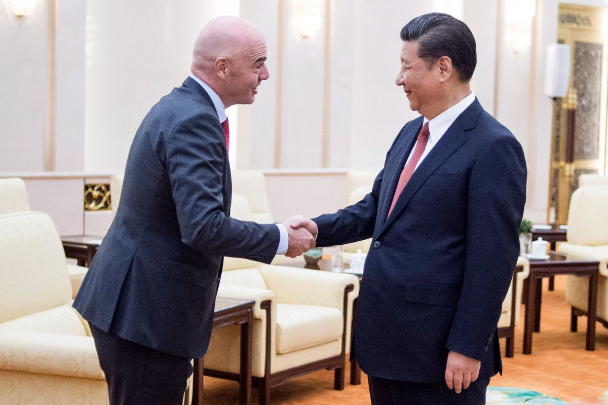 FIFA President Visits China