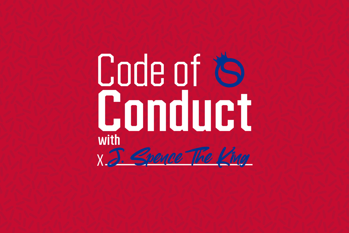 Code of Conduct with J. Spence The King podcast art