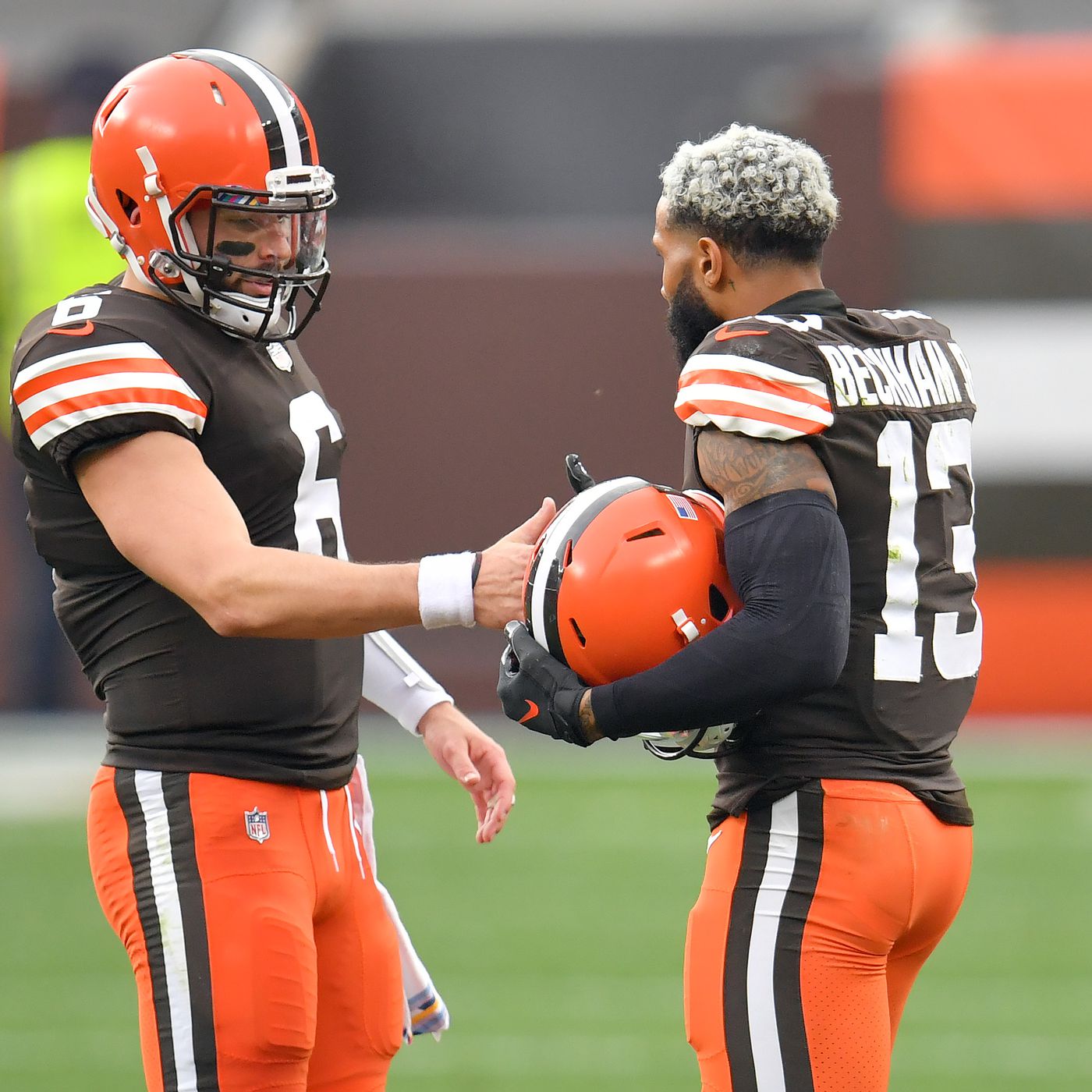 Injury Report For Browns Vs Steelers Baker Mayfield Jarvis Landry Odell Beckham And Larry Ogunjobi All Hope To Play Dawgs By Nature