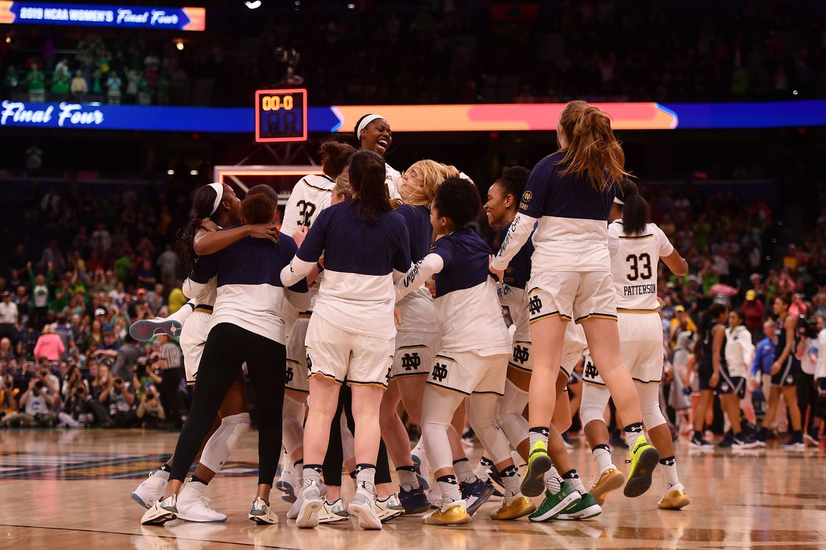 NCAA Womens Basketball: Final Four-Semifinals-Connecticut vs Notre Dame