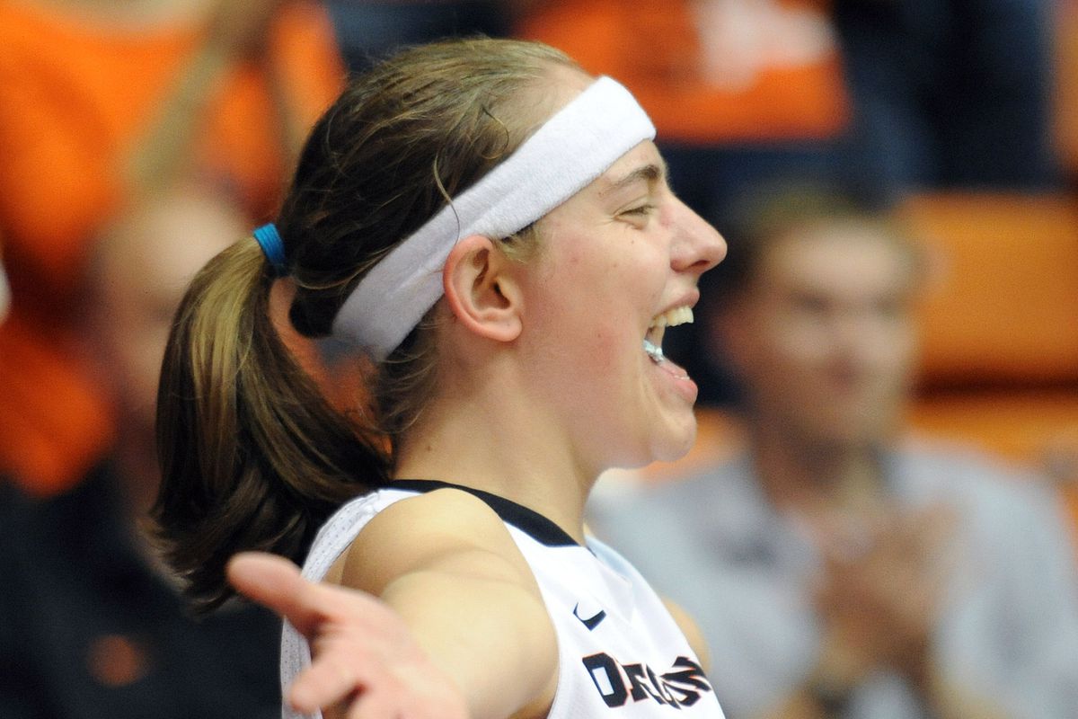 It was all smiles in Wiese's return to Gill Coliseum.