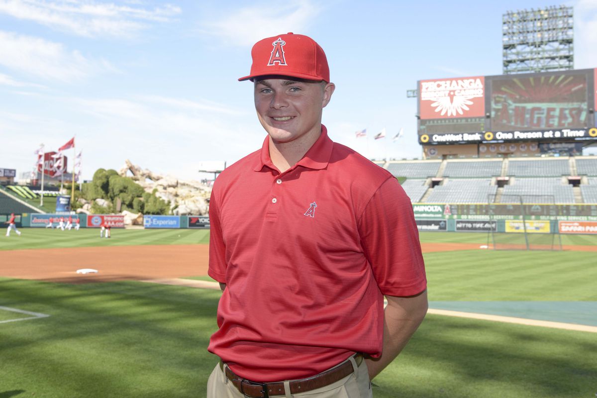 The Angels Unanimous #1 Propsect, Sean Newcomb.