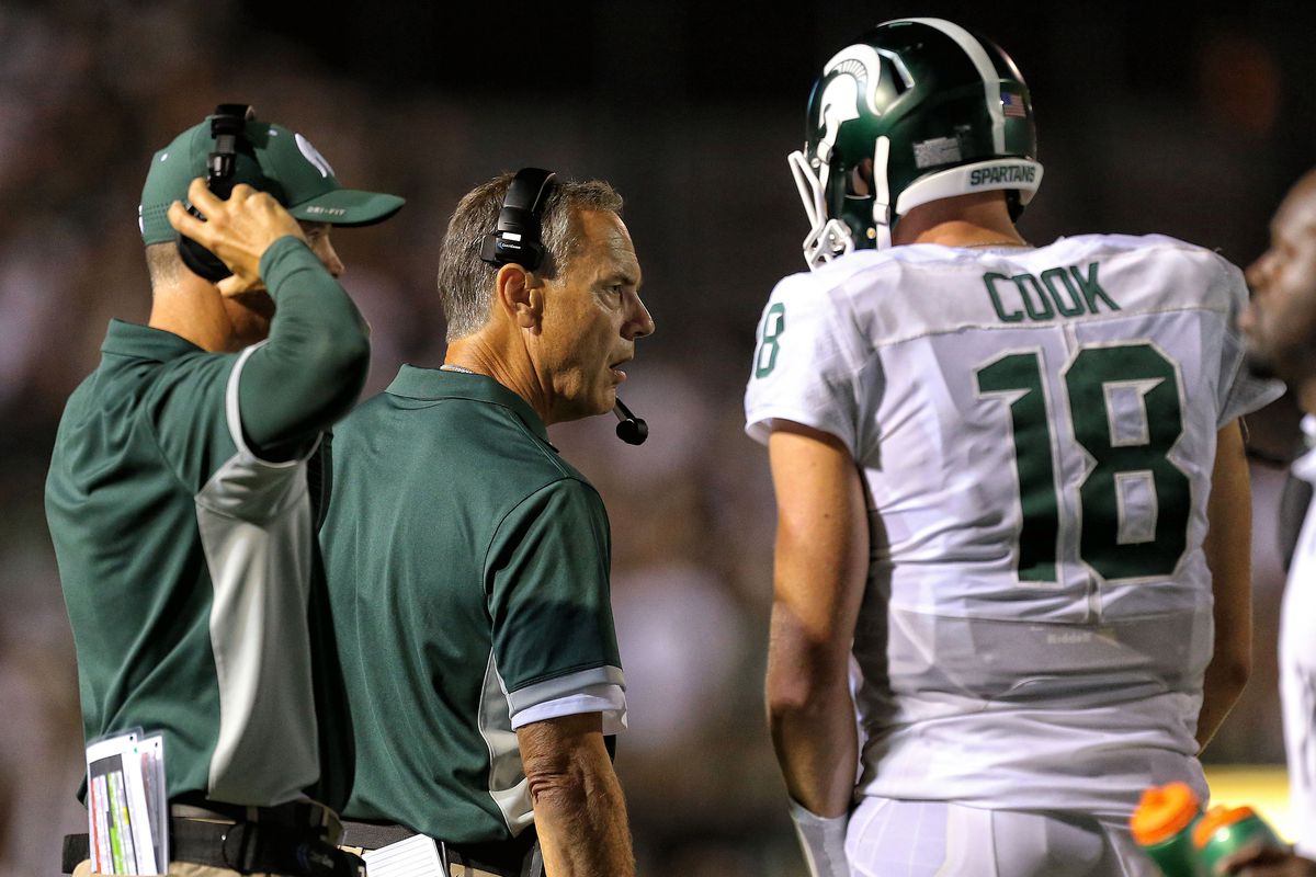 Connor Cook and the Spartans look for revenge on Saturday night