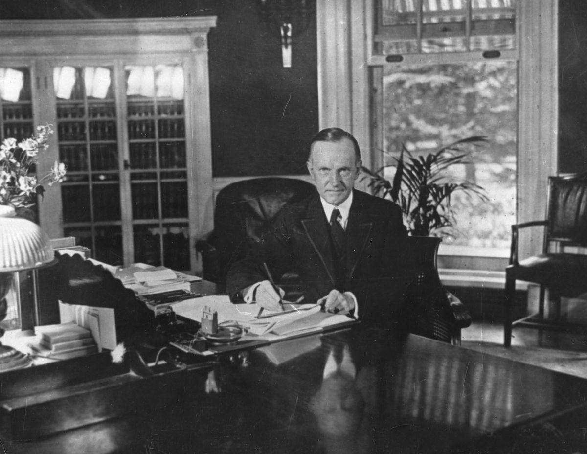 Coolidge In The White House