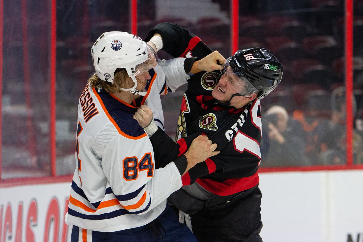 Edmonton Oilers v Ottawa Senators