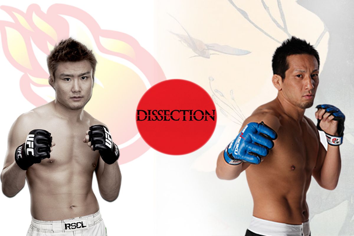 Gomi image via UFC.com, Mitsuoka via <a href="http://www.src-official.com/pc/fighters/M/eiji_mitsuoka/" target="new">SRC-official.com</a>