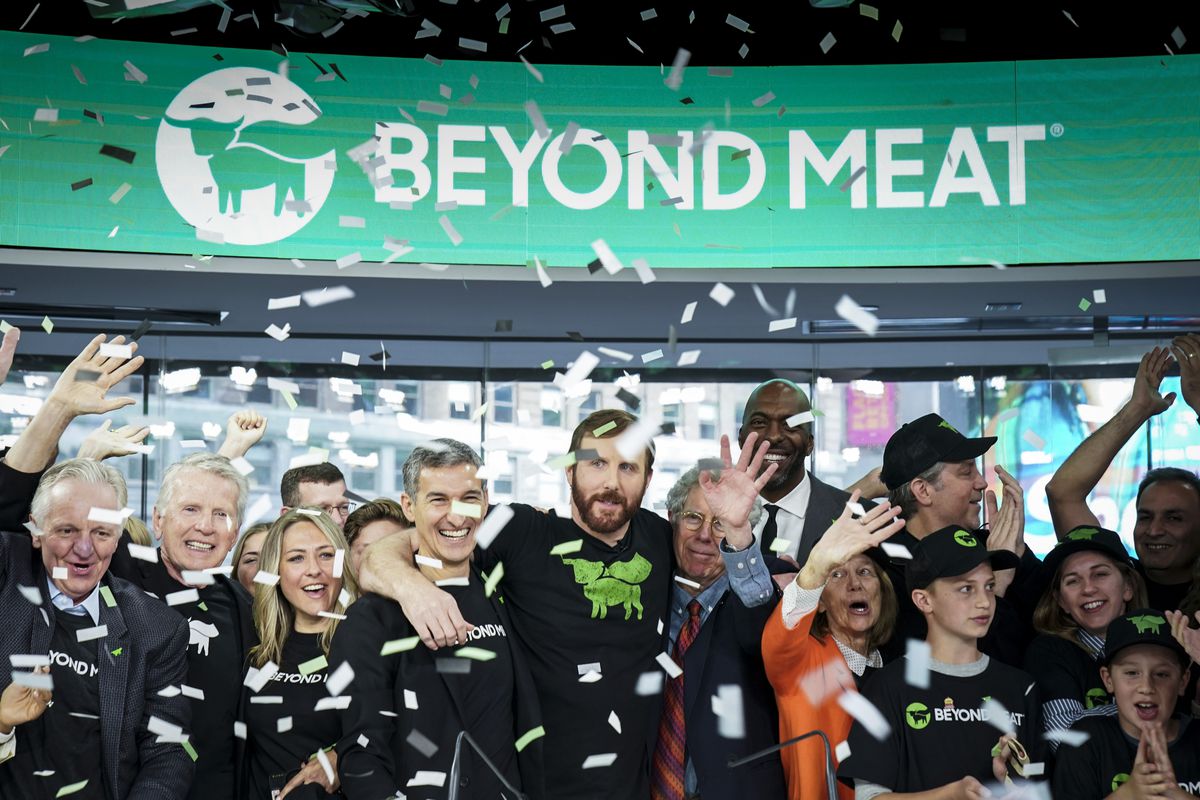 Meatless Burger Company Beyond Meat Goes Public On Nasdaq Exchange