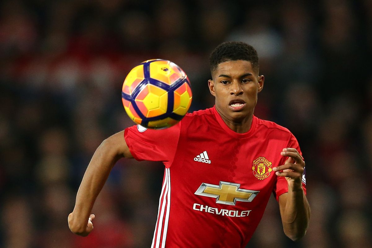 The young lad looking to make an impact: Marcus Rashford 