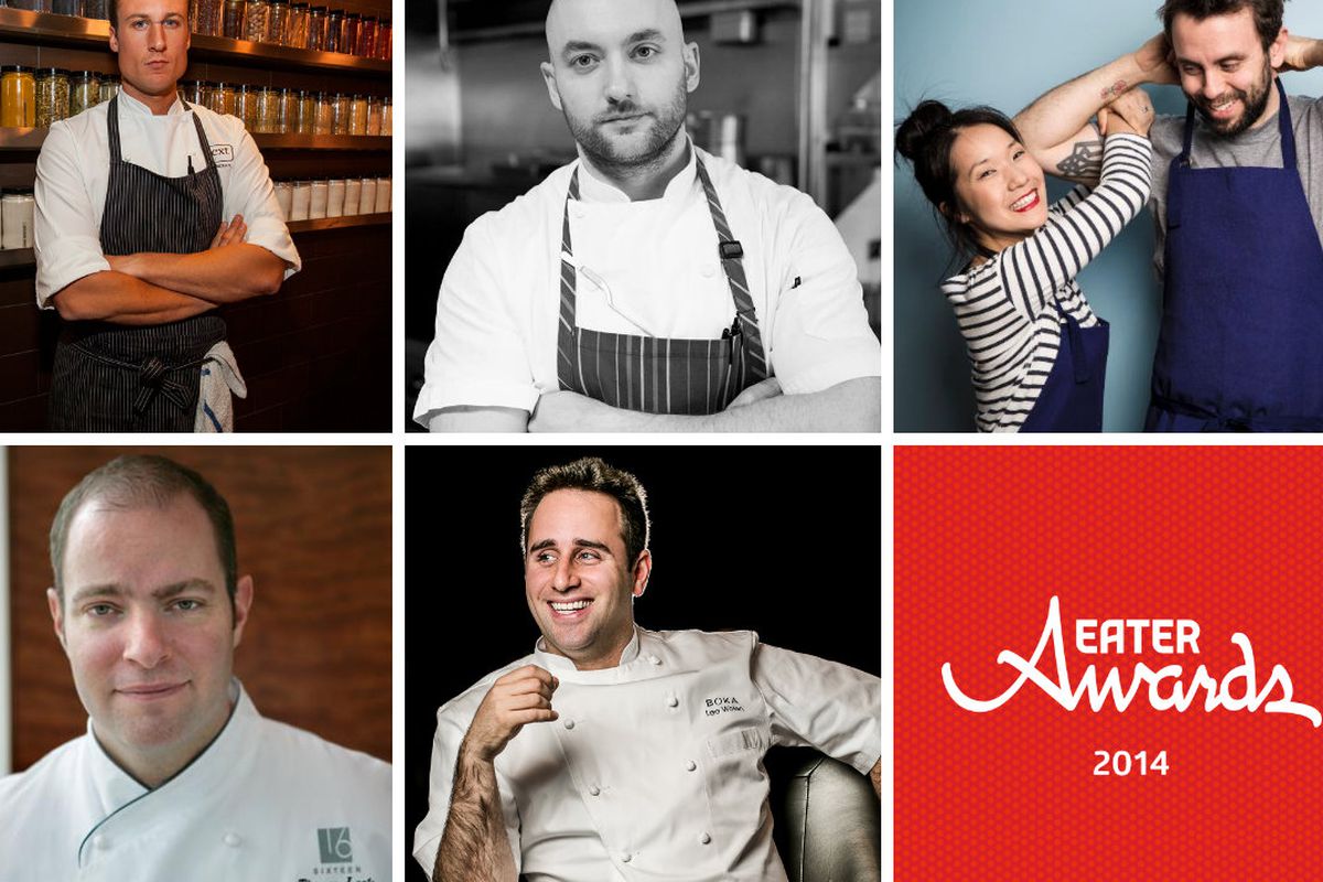 Chicago's five chef of the year nominees