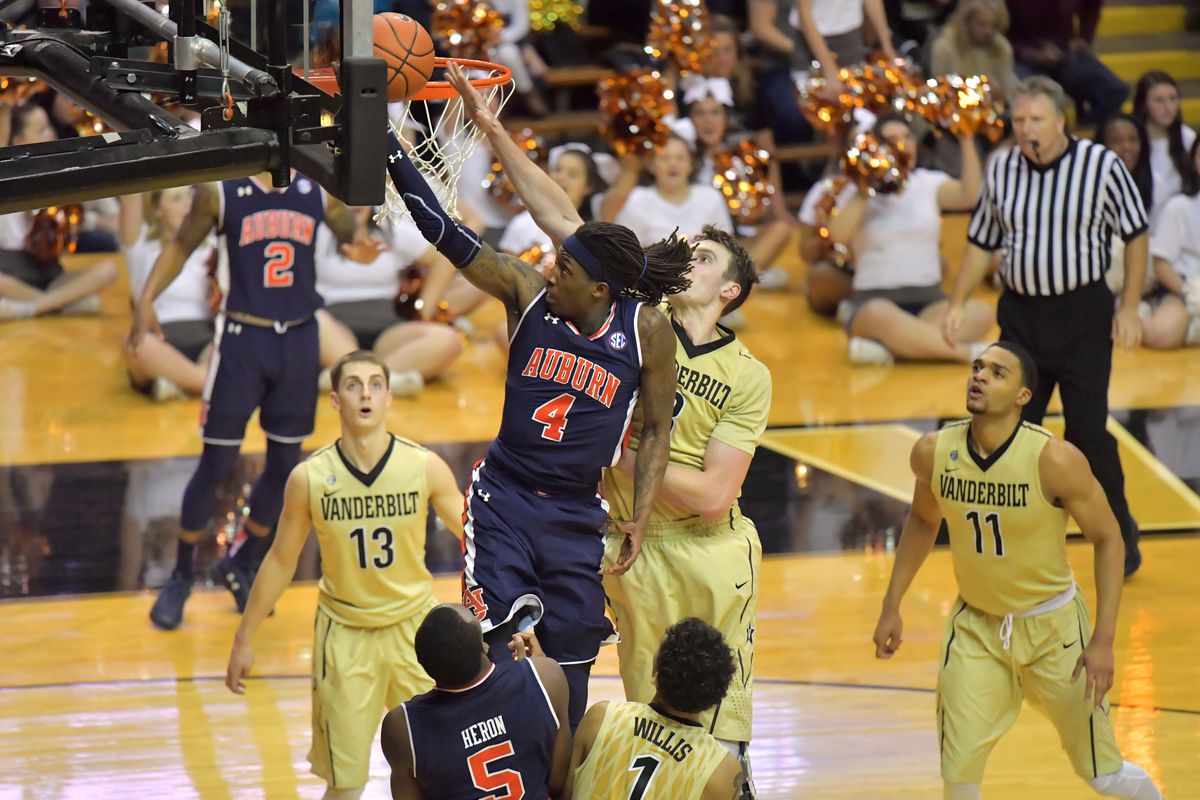 NCAA Basketball: Auburn at Vanderbilt