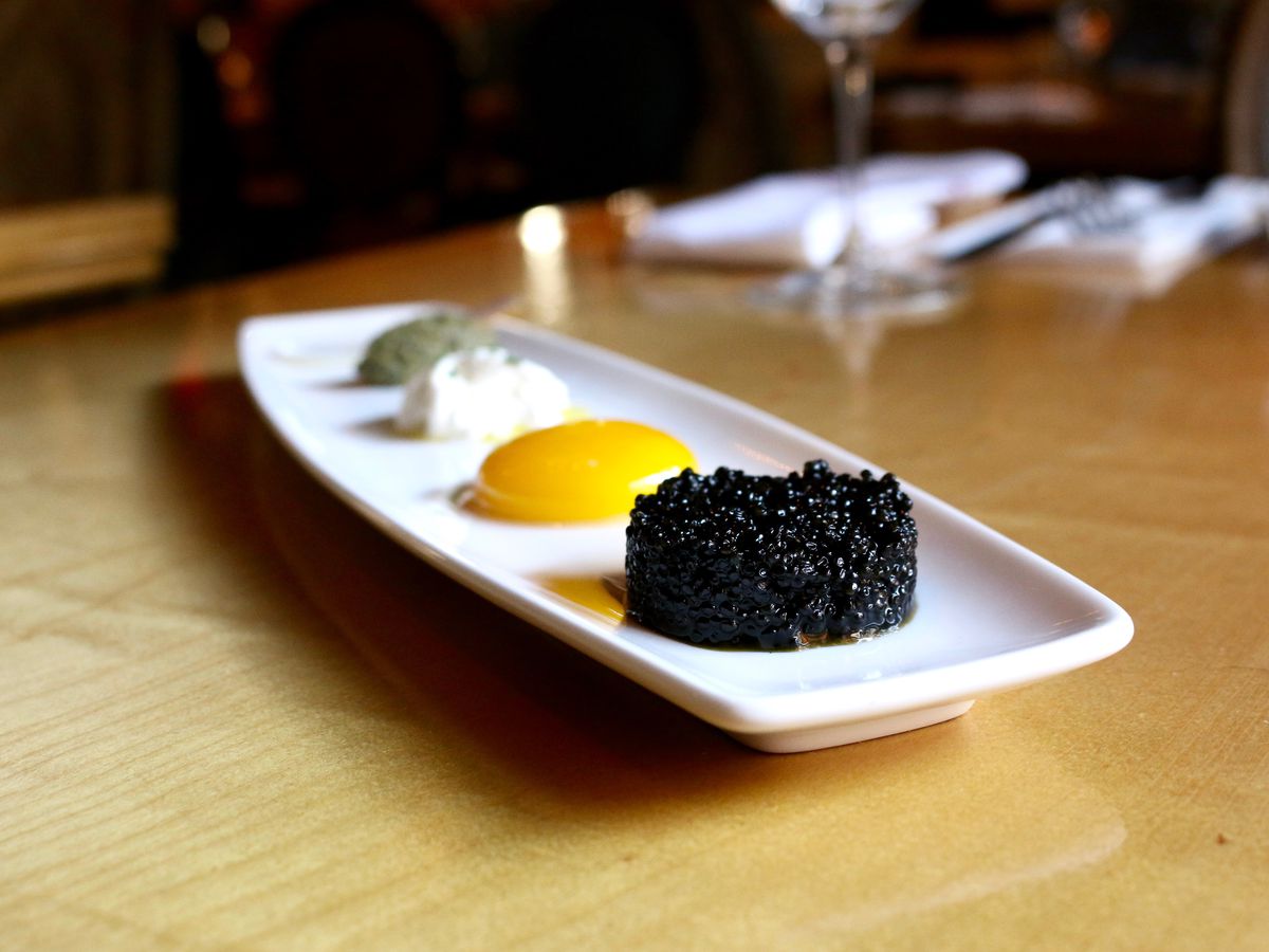 Doris Metropolitan’s caviar offering.