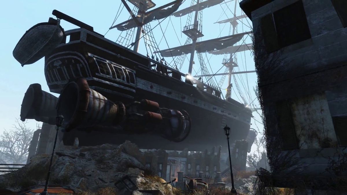 Fallout 4 - USS Constitution screencap 1920