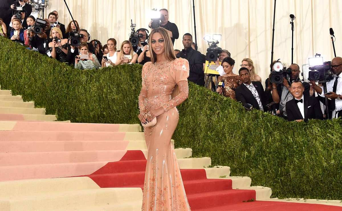 Beyoncé at Met Gala in Givenchy