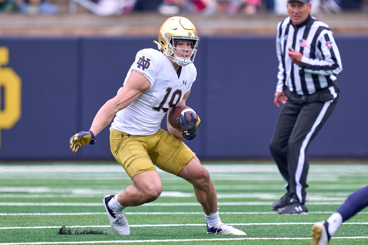 COLLEGE FOOTBALL: APR 22 Notre Dame Blue-Gold Game