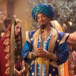 Will Smith is the Genie in Disney’s live-action "Aladdin," directed by Guy Ritchie.
