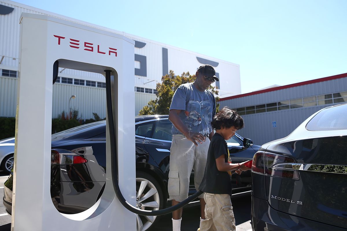 Telsa Motors Opens New 'Supercharger' Station In Fremont, California