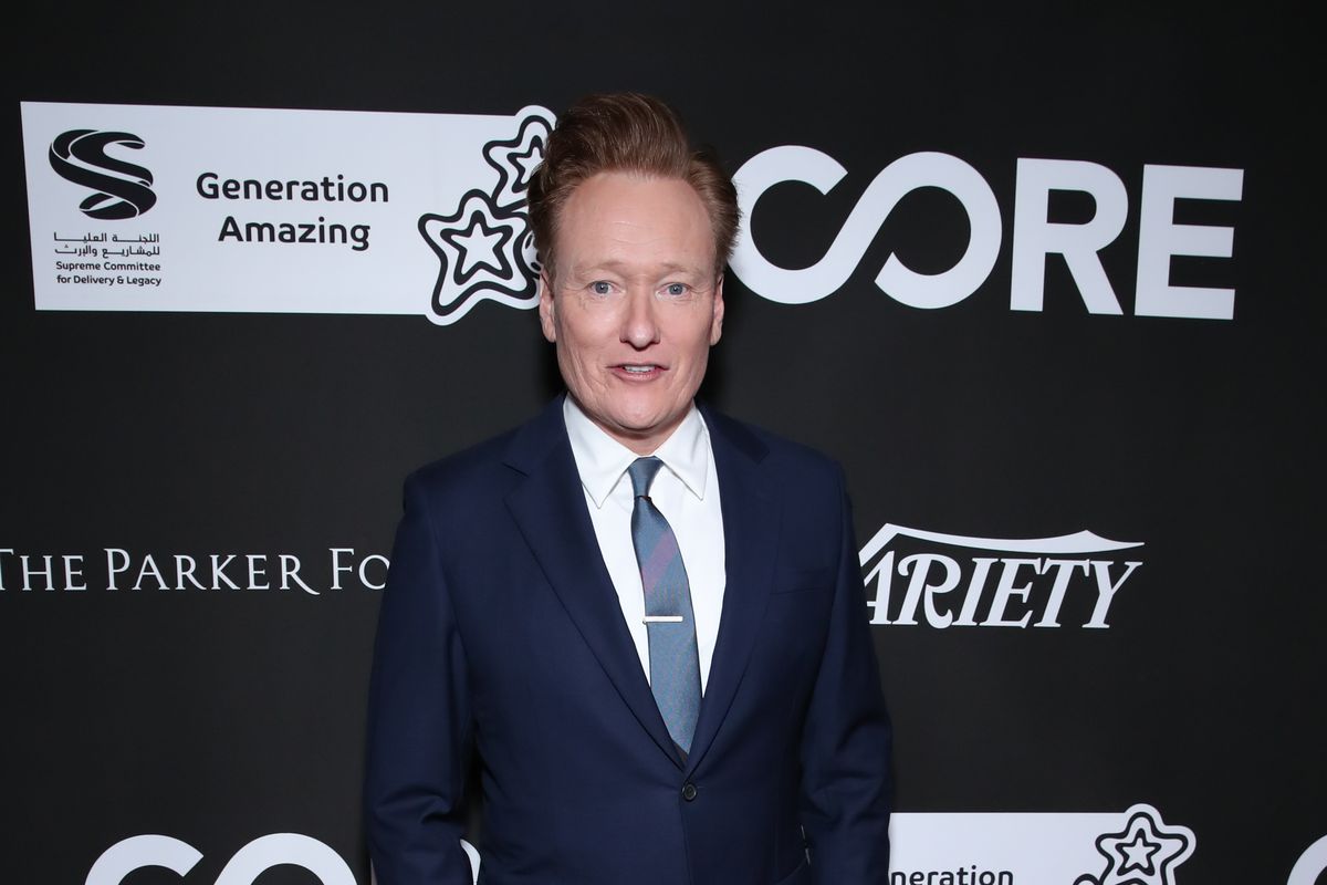 Conan O’Brien attends the 10th Anniversary Gala Benefiting CORE hosted by Sean Penn, Bryan Lourd And Vivi Nevo at Wiltern Theatre on January 15, 2020 in Los Angeles, California. 