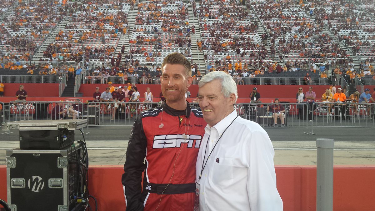 Beamer and Marty Smith