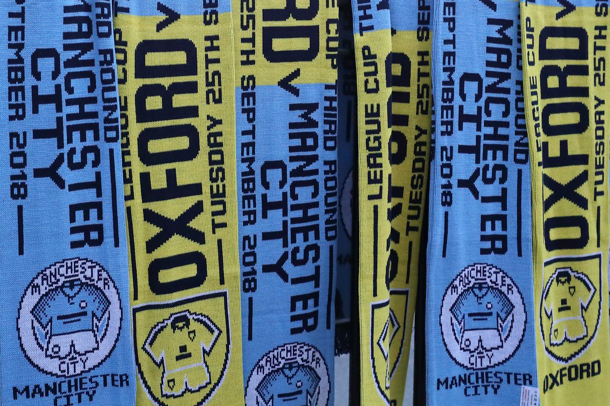 Oxford United v Manchester City - Carabao Cup Third Round