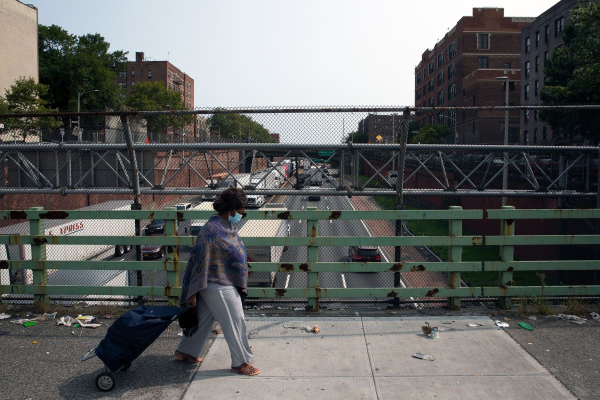 There has been higher rates of pollution in The Bronx caused by highways including the Cross Bronx Expressway, Sept. 15, 2020.