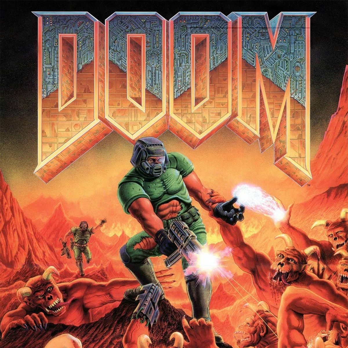 Doom classic box art
