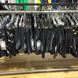 Black running shorts, $15 (were $46)