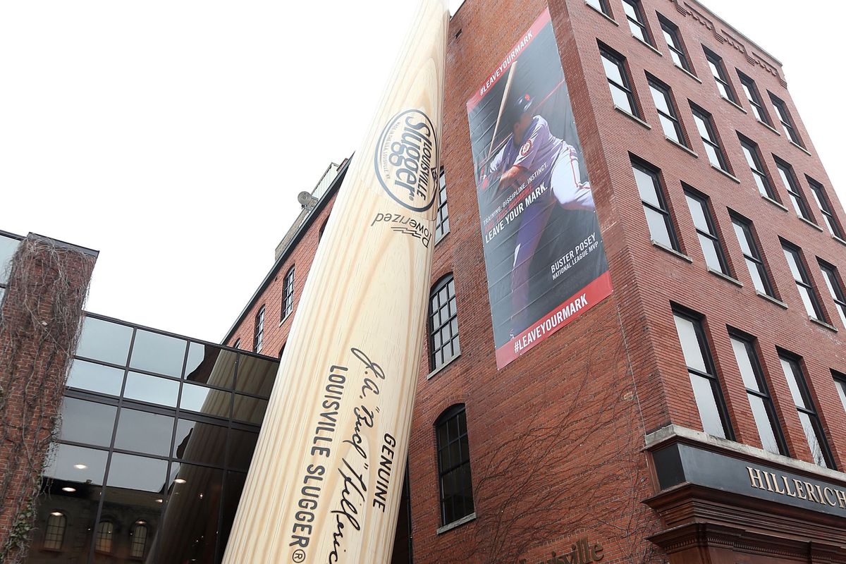 Mike Hessman's bat waiting to be used