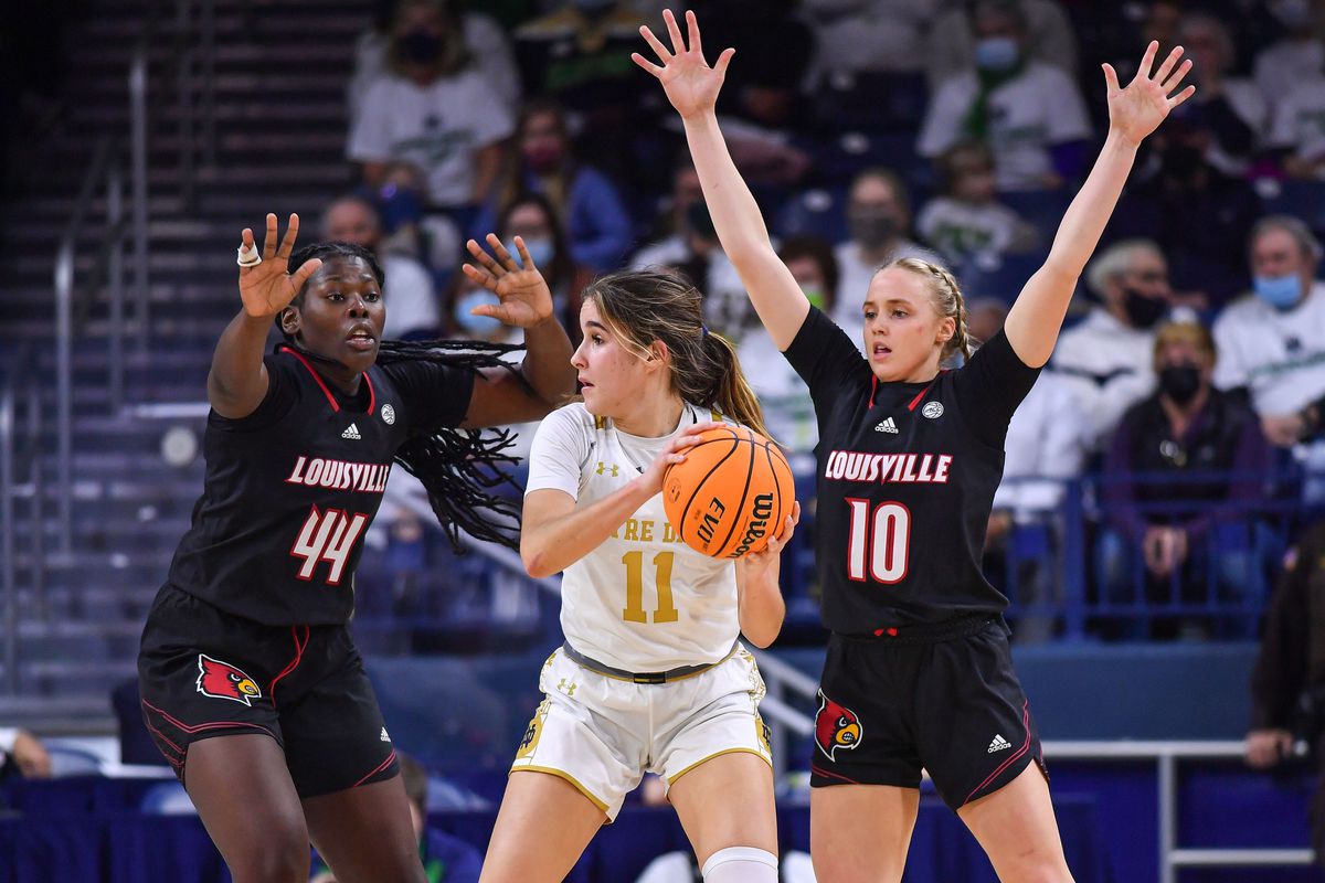 NCAA Womens Basketball: Louisville at Notre Dame