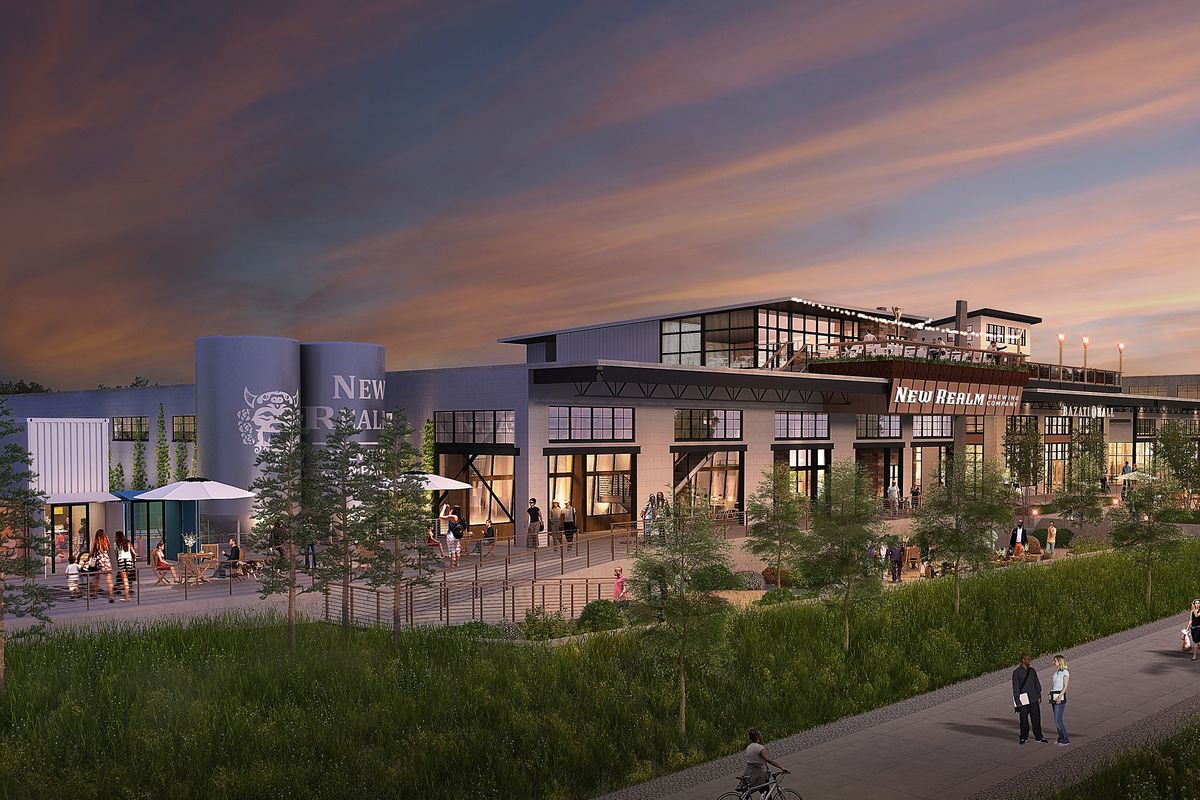 A rendering of New Realm Brewing