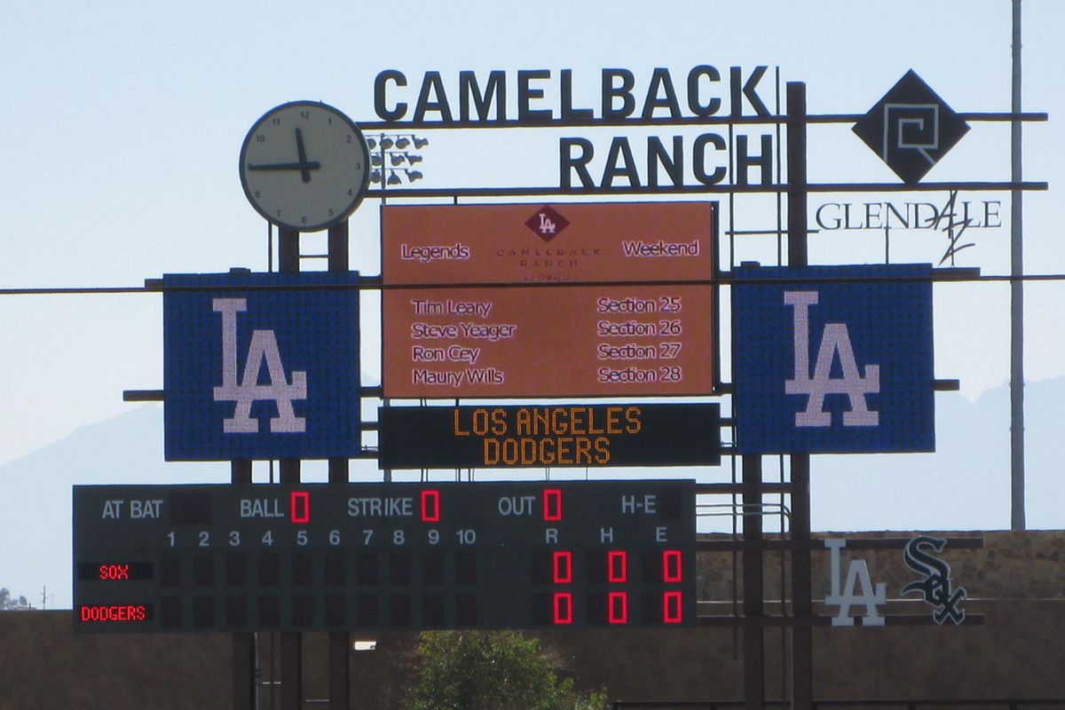 camelback-ranch-scoreboard-022313