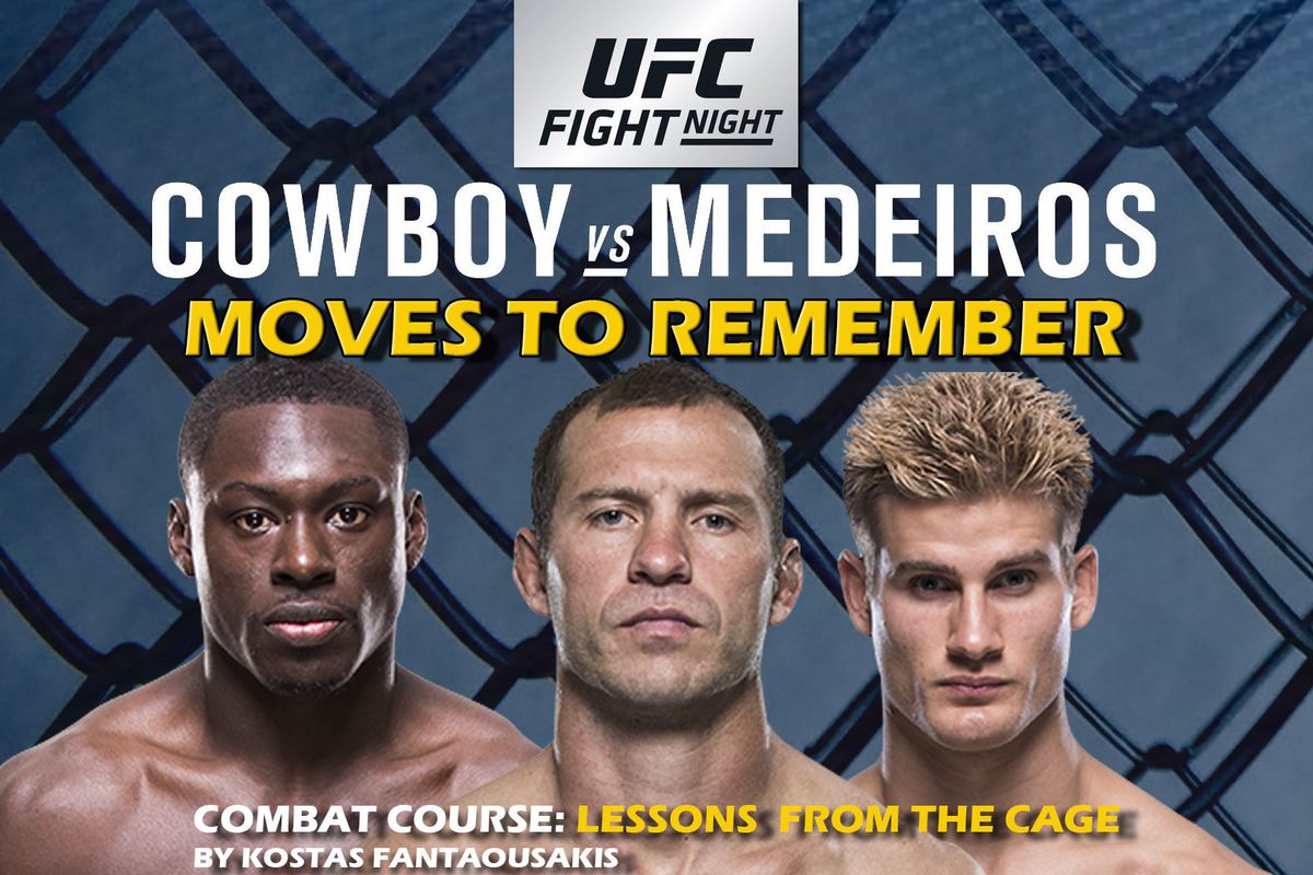 UFC Fight Night,&nbsp; Cowboy vs Medeiros Technique Breakdown: Moves to Remember
