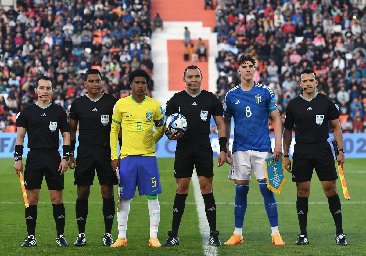 Italy v Brazil : Group D - FIFA U-20 World Cup Argentina 2023