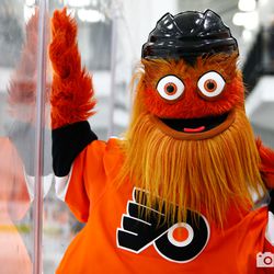 Gritty makes an appearance at development camp