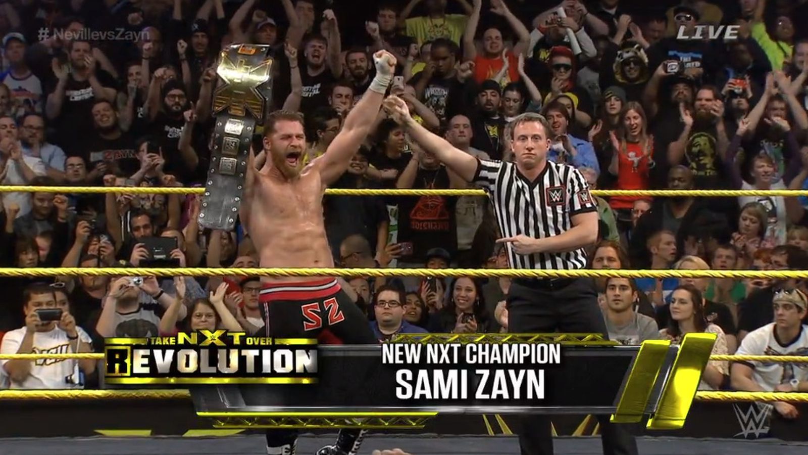 Sami Zayn wins NXT championship | KreedOn