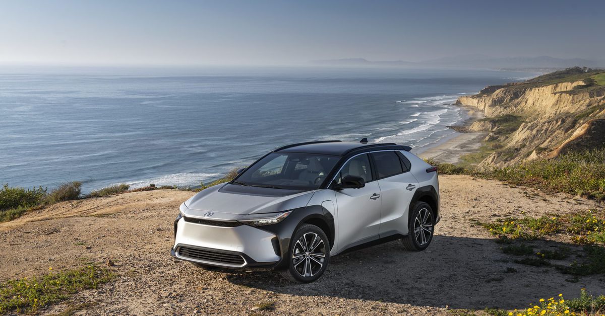Toyota’s bZ4X all-electric SUV will start at $42,000
