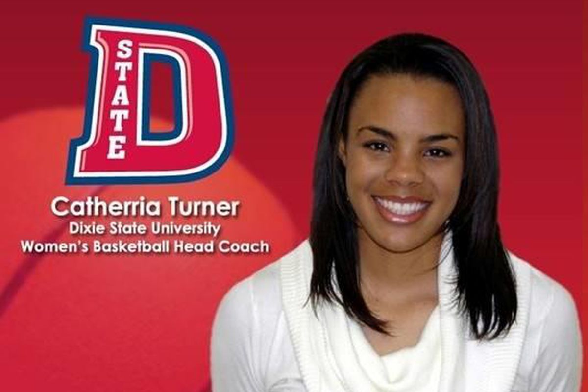 Catherria Turner is named head women's basketball coach Saturday at Dixie State.