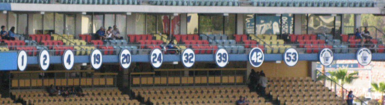 Retired Numbers  Los Angeles Dodgers