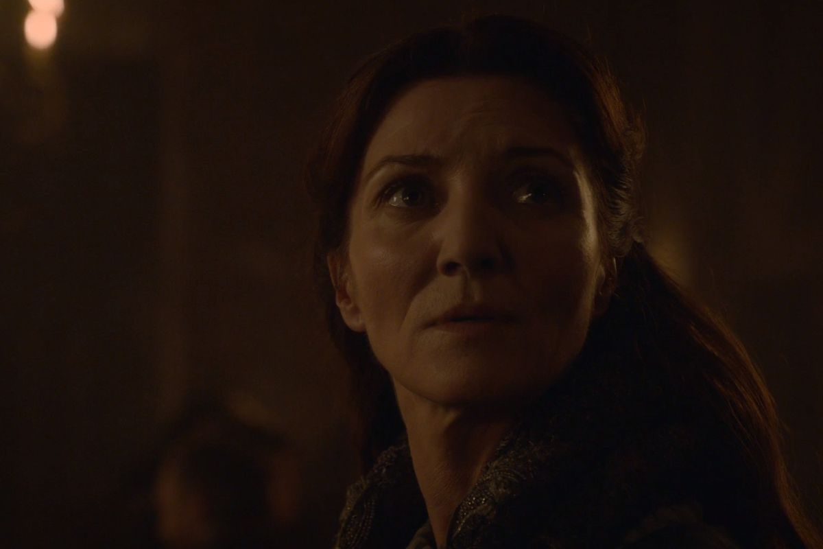 Catelyn Stark at the Red Wedding from Game of Thrones