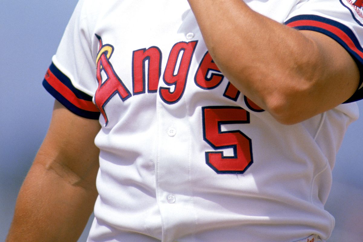 Portrait of Brian Downing # of the California Angels
