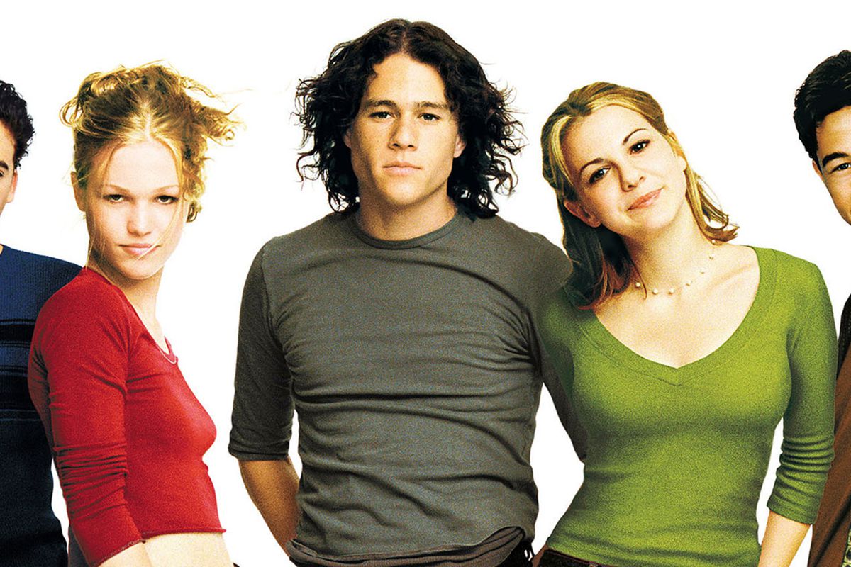 The cast of the movie “10 Things I Hate About You.”