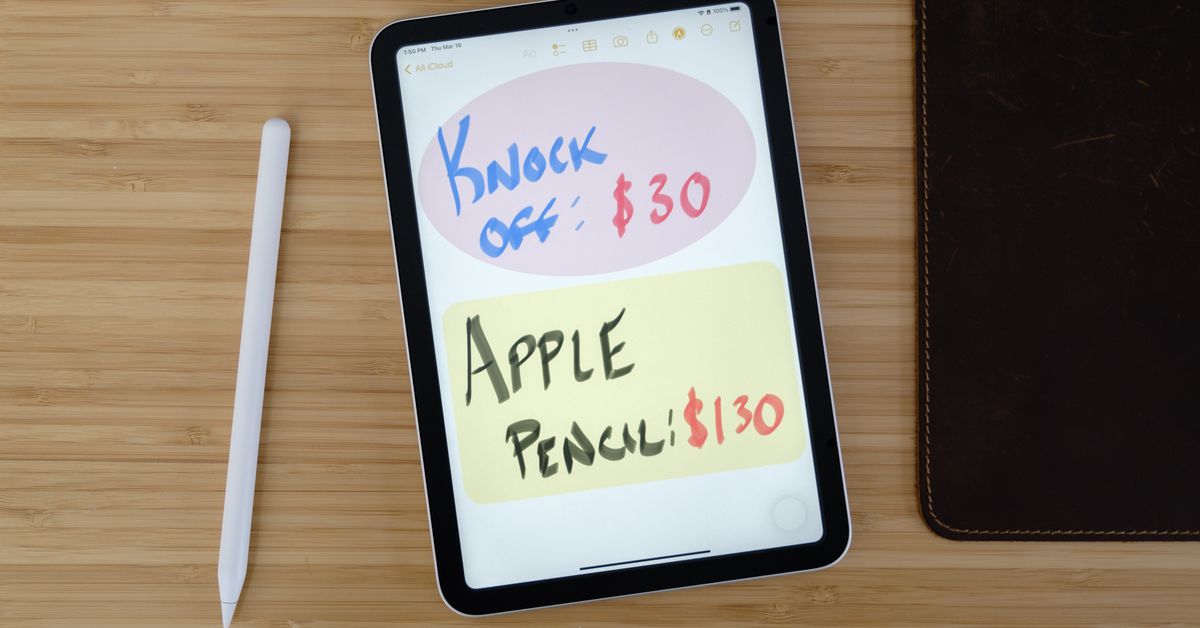 photo of This Apple Pencil clone provides 80 percent of the experience for a quarter of the price image