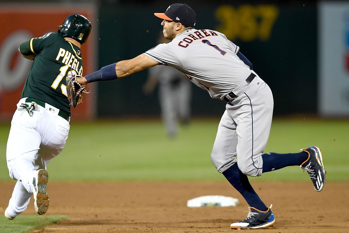 The A's Offense continues to struggle against the Astros this week in Oakland